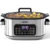 SUNVIVIPRO 12-in-1 Multicooker, 6.5QT Slow Cooker Roaster Oven, Digital Programmable