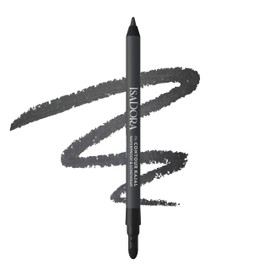 IsaDora Perfect Contour Kajal - Strong Hold without Smudging - Black Eyeliner Pen Ideal for Smokey Eyes - Highly Pigmented and Hypoallergenic - Easy to Apply - Eyeliner Pen, Deep Grey