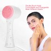 Cleansing Brush, Double Sided Clean & Exfoliating & Massage Soft,