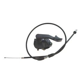 Metal Thumb Throttle 7/8" 22mm Accelerator Handle Assembly with Cable for Chinese 50cc 70cc 90cc 110cc 125cc 250cc ATV Go Kart Quad Dirt Pit Mini Bike
