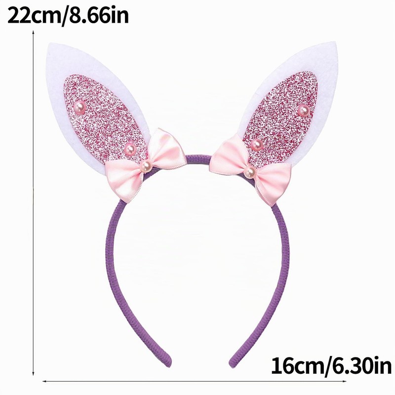 Headband Rabbit Ears Easter, Cute Easter Bunny Headband Children, Interesting