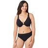 Wacoal Women's Soft Embrace Front Close Bra, Black, 32C