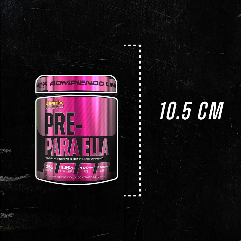 Limit-X Nutrition Pre Workout Pre-Para Ella | Polvo pre entreno