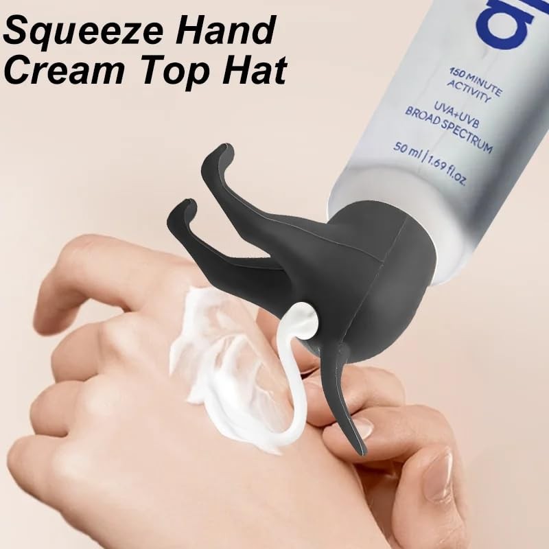 Finyoffiy 3pcs Pooping Dog Butt Toothpaste Topper Funny Toothpaste Dispenser