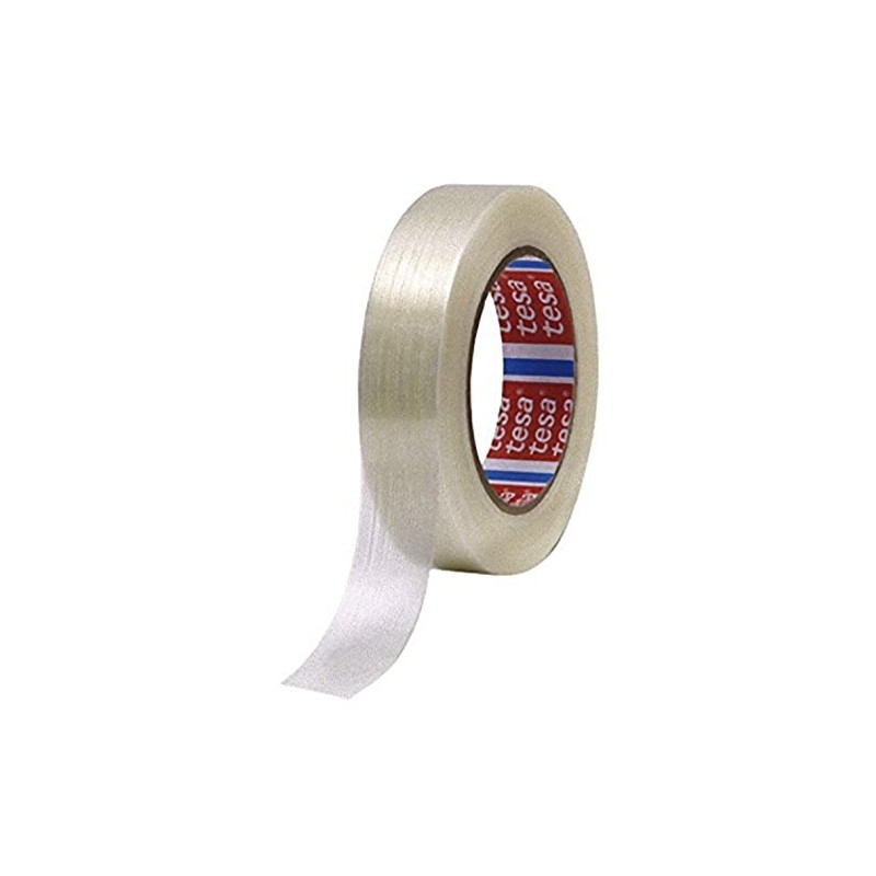 tesa Pack Monofilament Packaging Tape 4590, 25 mm x 50