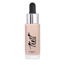 GOC Tint Foundation|Maquillaje|Base de maquillaje|Efecto tinta|Larga duración| Efecto mate| Base de maquillaje alta cobertura |Ácido Hialuronico|Ideal para pieles grasas a mixtas|Mod GTF02C