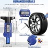 FANGXIN Car Tire Tread Depth Gauge Brake Pad Measuring Tool
