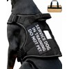 Reflective Service Dog in Training Vest Harness for Medium Large