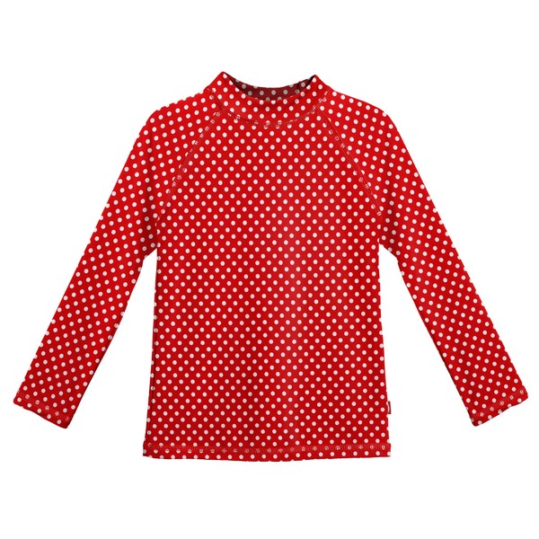 Made in USA Long Sleeve Girls' Rashguard Swimming Suit Swim