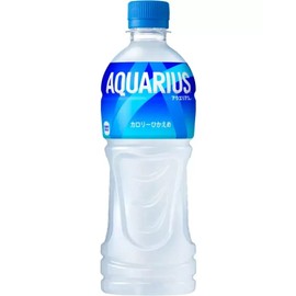 Coca Cola Aquarius Sports Drinks 500ml x 6 PET bottles - MADE IN JAPAN