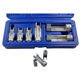US PRO 6pc Difficult Access Sockets 3/8 + 1/2'' Drive 10mm-19mm - ABS Sensor