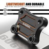 NICECNC Orange Handlebar Riser Pull Back Plate Aluminium Handlebar Displacement