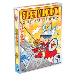 Pegasus Spiele 17234G Super Munchkin Guest Artist Edition Art Baltazar Version