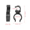 X AUTOHAUX 5 Pcs Vehicle Plastic Fasteners Oil Pipe Clip