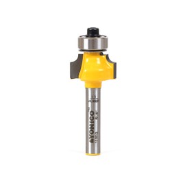 YONICO 13161q 1/8-Inch Radius Round Over Edge Forming Router Bit 1/4-Inch Shank