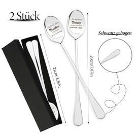 Easter Gifts For Daughter Gifts From Mum Father Gift Spoons Pack of 2 Mother Daughter Dad Girl Gifts For Girls Mum Gift For My Daughter Easter Gift From Dad