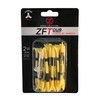 Zero Friction Tour 3-Prong Golf Tees (2-3/4 Inch, Yellow, Pack