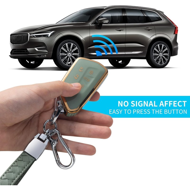 MEDZUK Key Case Compatible with VW Tiguan 3 CT1 2024-2025