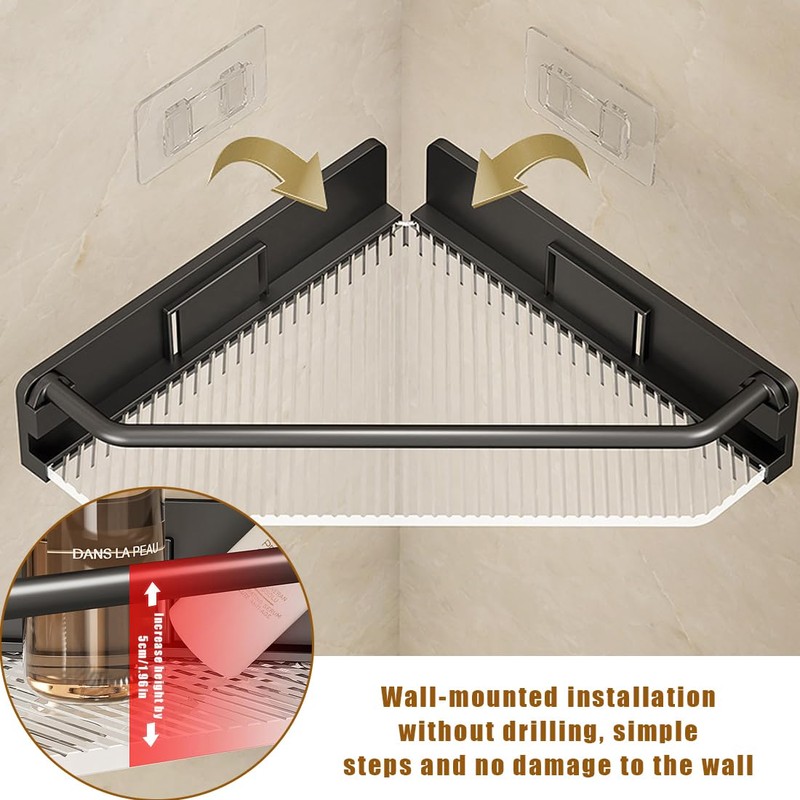 XPEX Shower Shelf No Drilling Shower Shelf No Drilling Bathroom