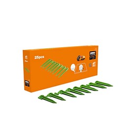 WORX WA0665 Pegs / Pegs for Landroid Robotic Lawnmower - 25 Pieces Set - Environmentally Friendly Biodegradable - Original Accessory from WORX