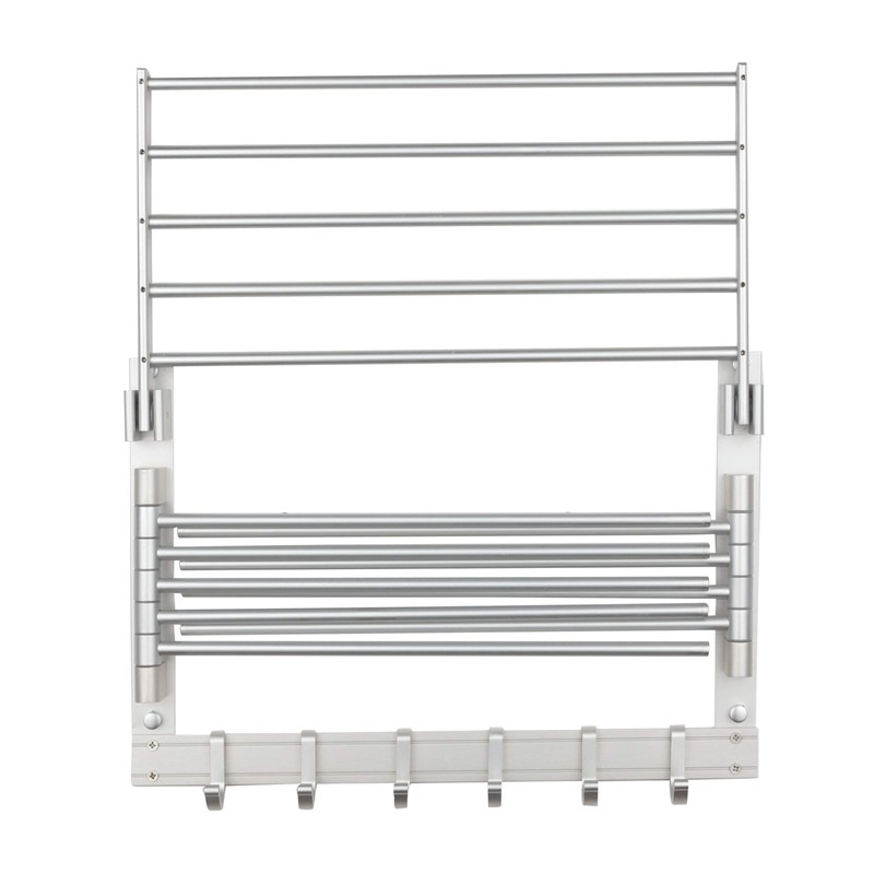brightmaison BGT Wash Clothes Drying Rack Wall Mount Laundry Room