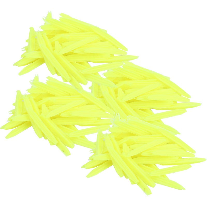 2 Bag Rubber Fishing floats Floating Fish Drift Flat Tail