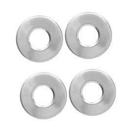 BESPORTBLE 2 Pairs Pool Ladder Covers Durable Handrail Escutcheon Plates for Pool Ladder Replacement Parts Easy Installation Resistant