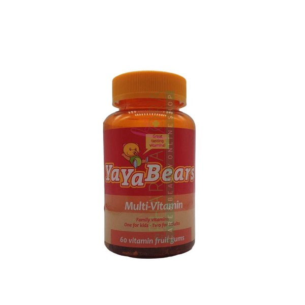 No Vendor YAYA BEARS MULTIVITAMIN 60GUMMIES