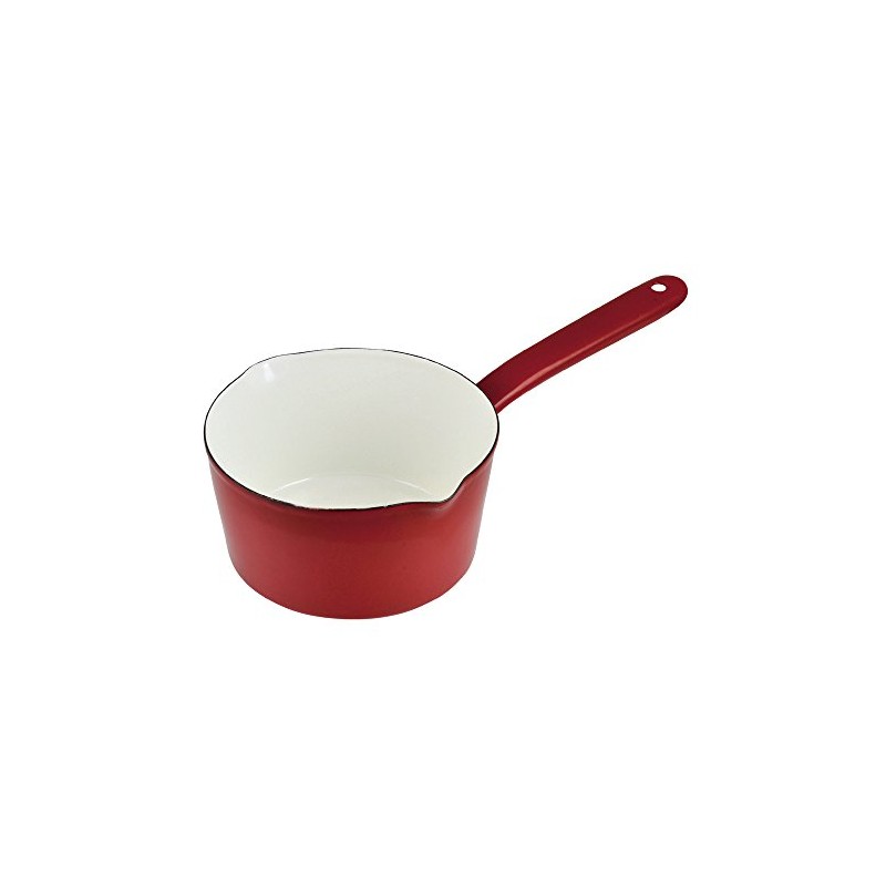 Pearl Metal Petite Cook Enamel Milk Pan, 5.9 inches (15