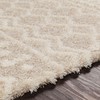 Artistic Weavers Hapsburg Moroccan Shag Runner Area Rug,2'7" x 10',Beige
