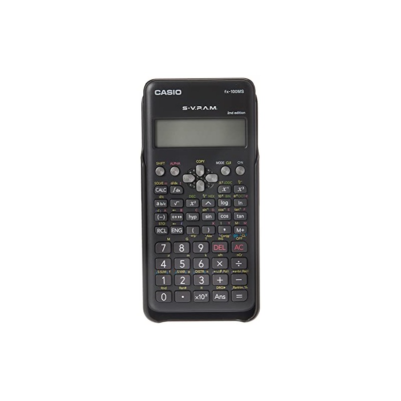 Casio FX-100MS 2nd Edition Non-Programmable Scientific Calculator