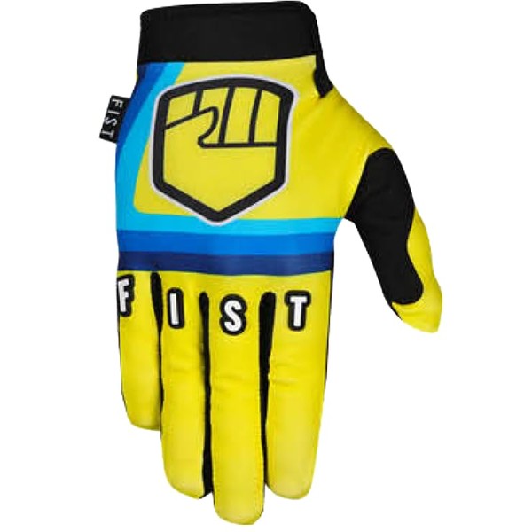 PRORACER Fist Handschuhe Herren für Motocross Enduro Trial (Gelb, M)