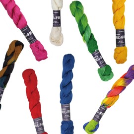 NASKA Col.208 Sashiko Thread, Tiered Dyed, 311.8 ft (145 m)