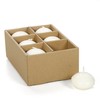 Hosley Set of 48 White Unscented Water Floating Mini Candle