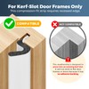 Weather Stripping Door Seal, 40 FT Kerf Foam Strip for
