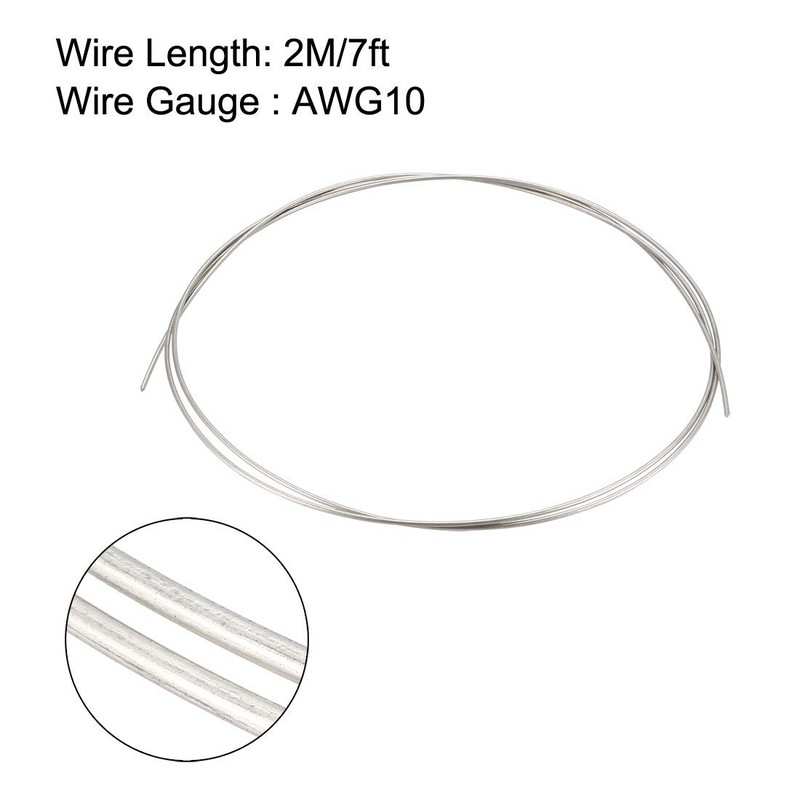 sourcing map 0.1mm 38AWG Heating Resistor Wire Nichrome Cable for