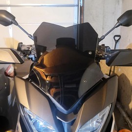 Xitomer 10 Sets M5x16 Alloy Motorcycle Windscreen Bolts Wellnut Bolt Kit, Windshield Installation Kit, Works on OEM or Aftermarket Windshields (Titanium)