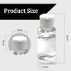 Empty Clear Plastic Bottles 2 Oz, Small Travel Bottles Set,