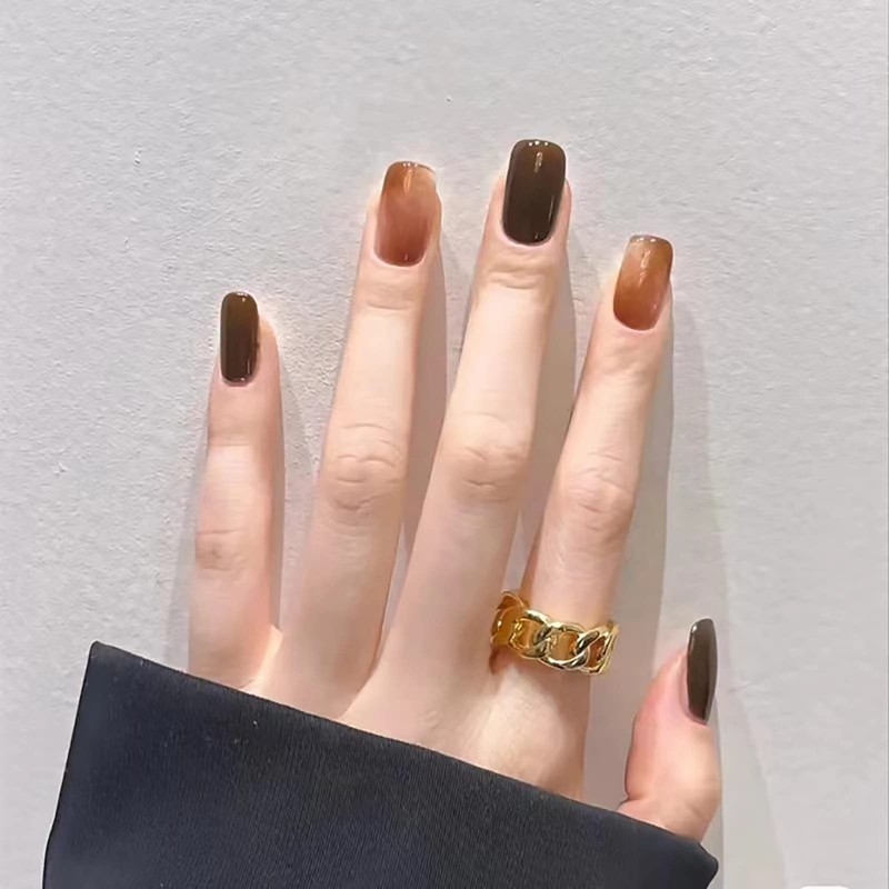 Lwenjing Nail Tips, 24 Pieces, Handmade Nails, Short, Spring/Summer, Popular,