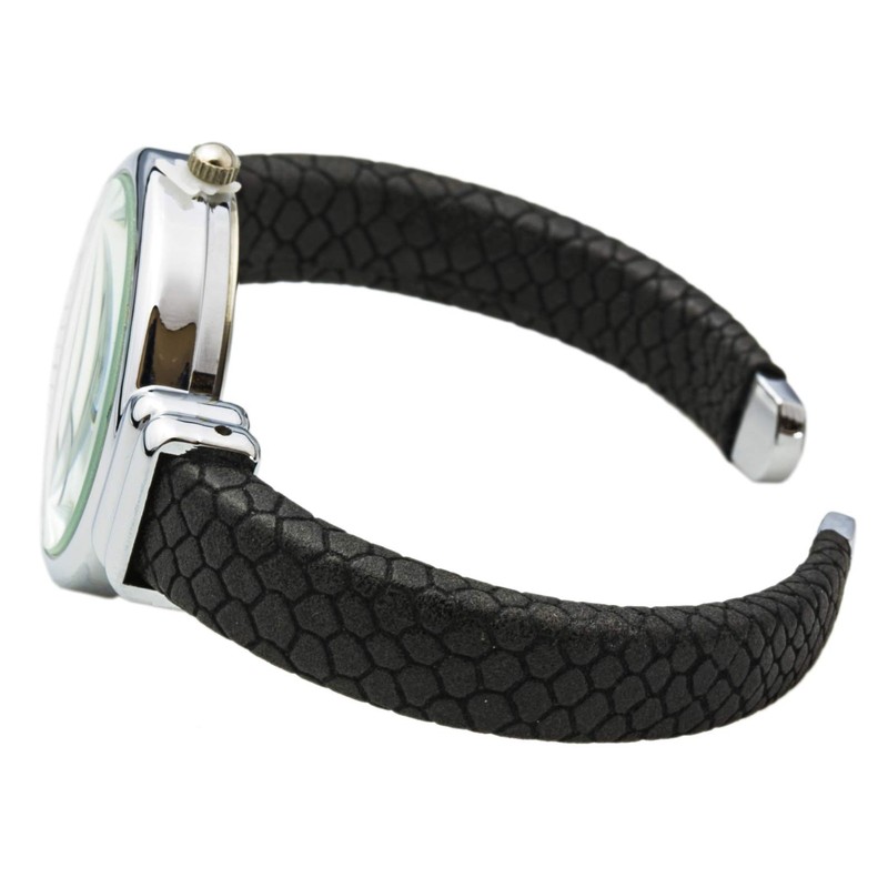 NYKKOLA Classic Small Face Crystal Bracelet Watches Snake Style Band