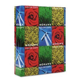 Mohawk 54301 Copier 100% Recycled Paper, 94 Brightness, 28lb 8-1/2x11, PC White, 500 Sheets