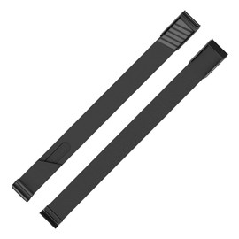 fitspur Waterproof and Quick-Drying Hydroknit Replacement Bicep Band,Compatible with Whoop 4.0 for Fitness Tracker(38cm) (Black)