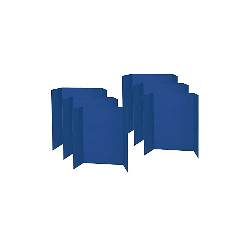Pacon® Presentation Board, Blue, Single Wall, 48" x 36", 6