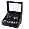 LALAHOO Watch Winder for Automatic Watches,Ultra Quiet Motor,4 Automatic Watches
