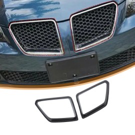 Unbranded ABS Carbon Fiber Front Grille Frame Garnish Cover Fits Pontiac G8 2008-2009