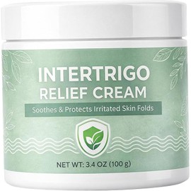 Intertrigo Relief Cream, crema barrera hidratante para pliegues de la piel para adultos, cuidado corporal para zonas sensibles de la piel