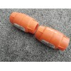 Dura-Line 1-1/4" Dura-Line 20001845 Orange Push Lock Conduit Coupler