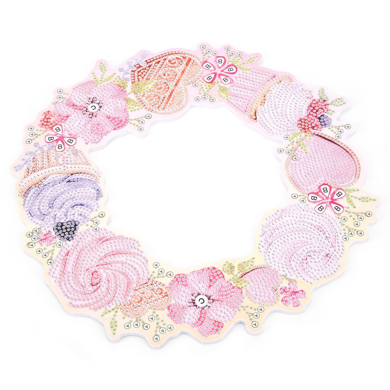 DIY Rhinestones Painting Garland Pattern Crystal Embroidery Picture Decoration KitDZ606