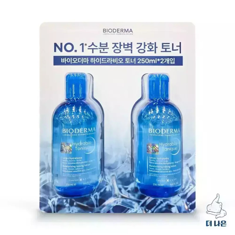 Bioderma 바이오더마 하이드라비오 토너 250ml x 2입 Bioderma Hydabio Toner
