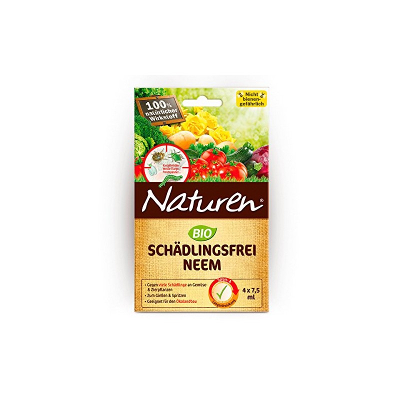 Substral Naturen Organic Pest Free Neem 4 x 7.5 ml